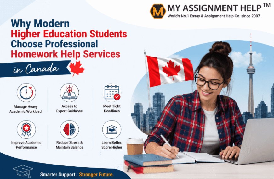 Why Modern Higher Education Students Choose Professional Homework Help Services
